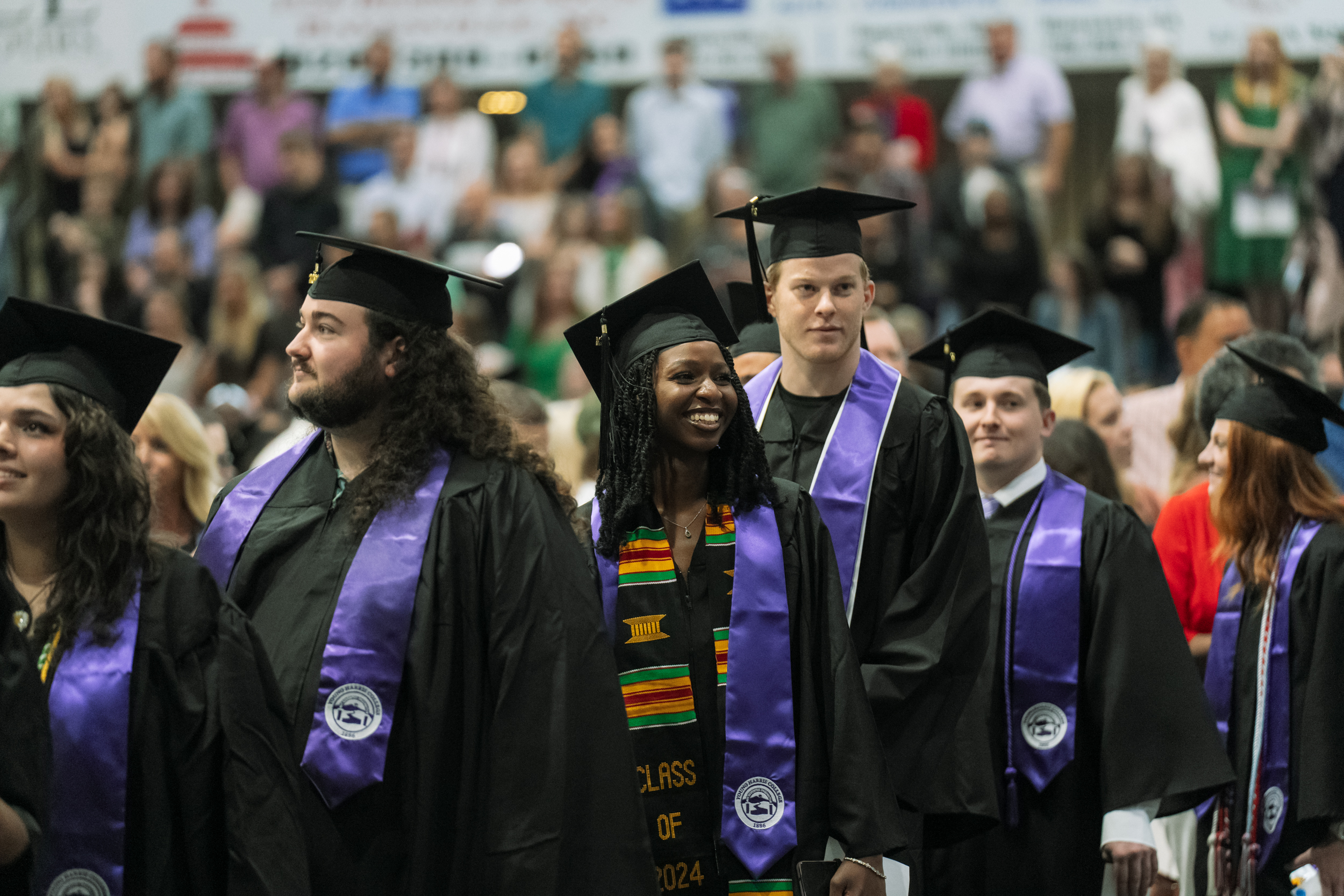 Students graduating